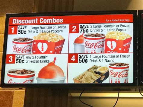 cinemark food menu.